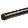 Tubo prelacado marrón Ø100 longitud 3m