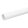 Tubo prelacado blanco Ø100 longitud 3m