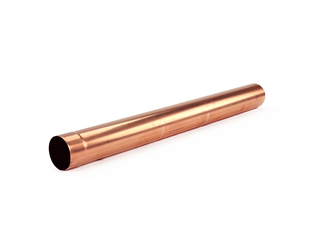 Tubo cobre redondo Ø100mm x 1m