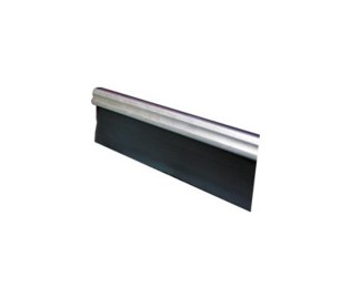 Burlete garaje de aluminio con labio de caucho 2500mm Micel BLT07