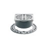 Rejilla y marco Diseño 1 inox con tornillos 15x15cm Schluter Kerdi Drain