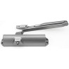 Muelle cierrapuestas Dorma TS 68 brazo normal plata