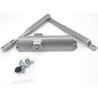 Muelle cierrapuestas Dorma TS 68 brazo normal plata