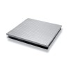 Tapa estanca ciega antideslizante inox peatonal con marco 300x300mm