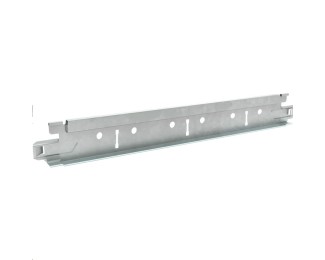 Perfil secundario Chicago Metallic T24 click y gancho L1200 blanco RAL 9003