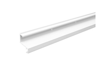 Perfil vierteaguas de aluminio lacado Novovierteaguas SP 62x2500mm