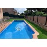 Valla de madera Tancatec Open lama de 146x20x2200mm