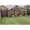 Valla de madera Tancatec Open lama de 146x20x2200mm
