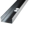 Perfil montante reforzado para tabique 100x3000mm