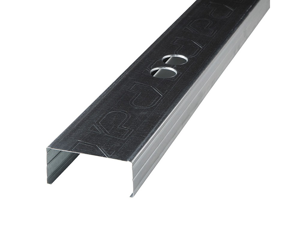 Perfil montante reforzado para tabique 100x3000mm
