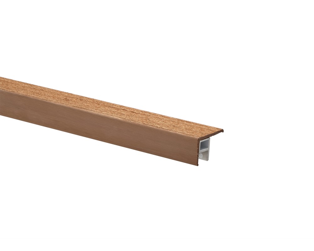 Perfil para remate de peldaños Novopeldaño Astra Stella 25x40X2500MM
