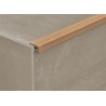 Perfil para remate de peldaños Novopeldaño Astra Stella 25x40X2500MM