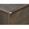 Perfil para remate de peldaños Novopeldaño Astra Stella 25x40X2500MM