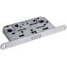 Cerradura embutir magnética para puerta AGB Polaris 2XT E 50 F 18 WC cromo mate