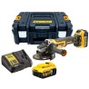 Mini-Amoladora sin escobillas XR 18V 125mm 2x5,0Ah DeWalt DCG405P2-QW