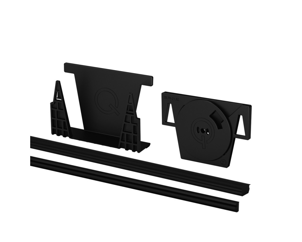 Sistema de fijación de vidrio sin regulación Q-disc Easy Glass Smart 5m Q-railing 8200