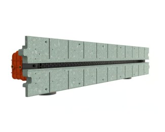 Difusor lineal ranura plano empotrar techo Ergovent Lineo Pro Puzzle