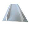 Zócalo de aluminio para perfil enrasado modelo Z blanco RAL9010
