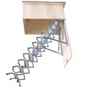 Escalera escamoteable de tijera galvanizada ZX-TERRAZA