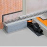Sistema de desagüe Schlüter-KERDI-LINE-F 50 para platos de ducha sin barreras