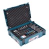 Maletín de accesorios en Makpac 69pcs Makita B-49638