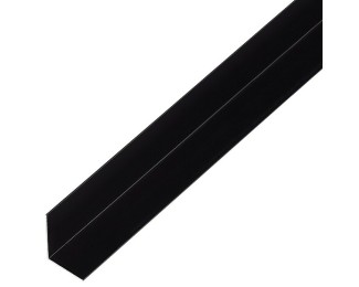 Perfil angular negro mate 24x24x3050mm
