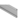 Perfil de zócalo o de cenefa aluminio mate 2,5m Schluter DESIGNBASE-QD