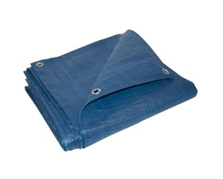 Toldo polietileno reforzado 120g 4x6m azul