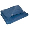 Toldo polietileno reforzado 120g 4x6m azul