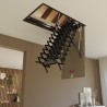 Escalera escamoteable de tijera galvanizada ZX-TECHO