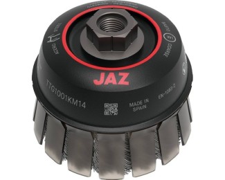 Cepillo taza TTG 100x0,50 M14 acero con guarda Jaz TTG1001KM14