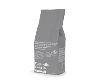 Mortero rejunteo para baldosas decorativo Kerakoll Fugabella Color 07 saco 3kg
