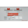Juego accesorios UNIKGLASS+ 100 KSC V10-12 SILVER Klein 2350