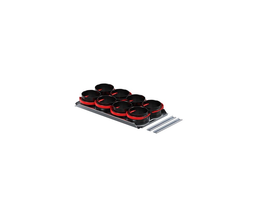 Placa de distribución Zehnder ComfoWell Therm para ComfoTube Ø90