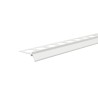 Perfil vierteaguas de aluminio lacado Novovierteaguas Eclipse XS 35x2500mm