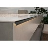 Perfil vierteaguas de aluminio lacado Novovierteaguas Eclipse XS 35x2500mm