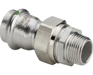 Racor de empalme Sanpress Inox Viega 2365