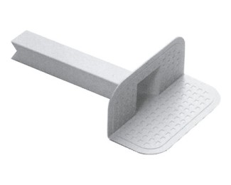 Cazoleta de desagüe mixta para balcones blanca 50x75mm