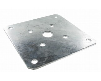 Pletina cuadrada para pies de pilares 180x180mm Simpson PLPP180