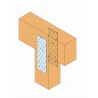 Placa perforada 40x120mm Simpson NP20/40/120