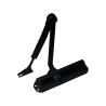 Conjunto Dormakaba TS 68 negro con brazo retenedor
