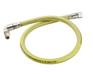 Conexión flexible giratoria Giraclick con válvula M-H 1/2"-1/2" 1500mm