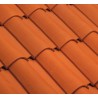 Teja de ventilación Castilla Gelis roja