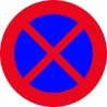 Señal de bolsa "Prohibido parar y estacionar" JAR 4050027