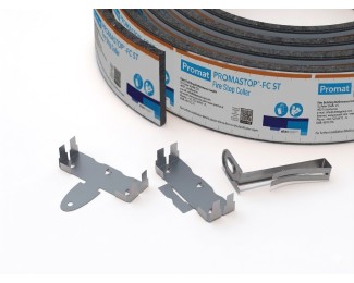 Collarín intumescente resistente al fuego Promat Promastop FC-ST banda 2250x55x5,5mm