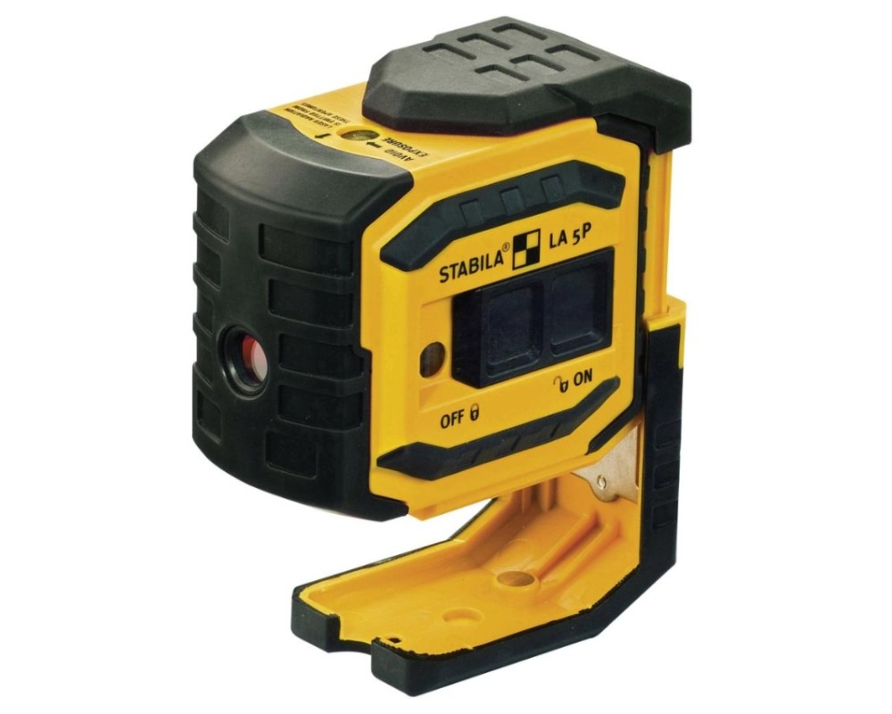 STABILA LA-5P 18328 Láser de 5 Puntos Autonivelante Profesional 90° y Plomada