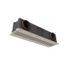 Difusor lineal plano empotrar aire acondicionado 3 ranuras 150mm Ergovent Lineo Pro Condi