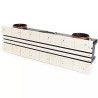 Difusor lineal plano empotrar aire acondicionado 3 ranuras 150mm Ergovent Lineo Pro Condi