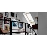 Estor manual con ganchos Velux RHL SK00 S00 600 1028 blanco