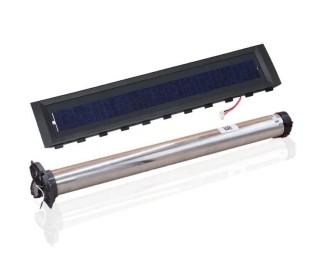 Kit motor y panel solar Velux ZOZ 221 S22 para persiana solar SSL